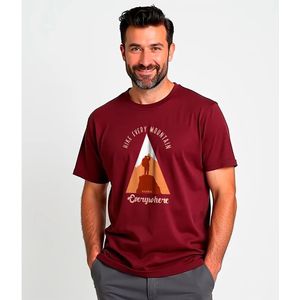Kruskis Hike Every Mountain T-shirt Met Korte Mouwen