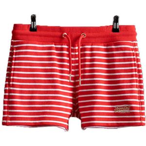Superdry Orange Label Classic Shorts Rood S Vrouw