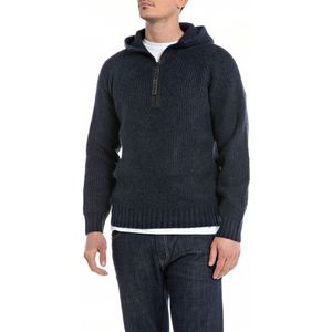 Replay Uk2509.000.g23274 Hoodie Sweater Blauw 2XL Man