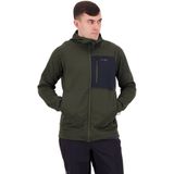 Black Diamond - Factor Fleece - Groen - Technisch Polyester/Wol - Volledige Rits