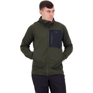 Black Diamond - Factor Fleece - Groen - Technisch Polyester/Wol - Volledige Rits