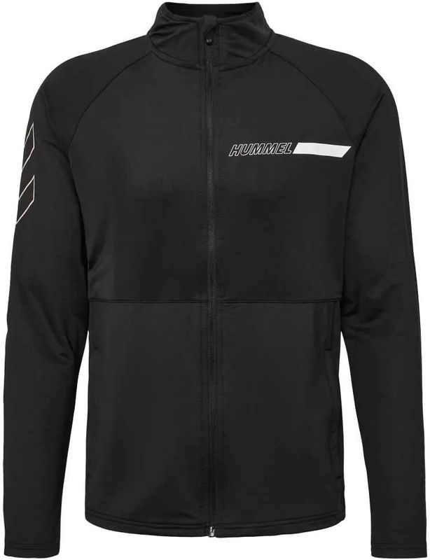 Hummel - hmlTE STRENGTH TRAINING TRACK TOP - Trainingsjack - Zwart
