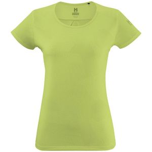 Millet Hiking Jacquard Short Sleeve T-shirt Groen XS Vrouw