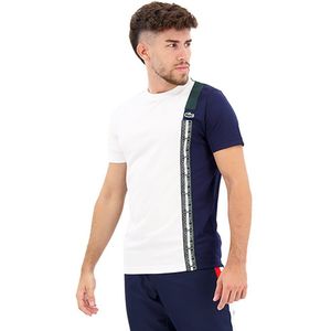 Lacoste Th1784-00 Short Sleeve T-shirt Wit M Man