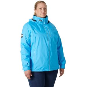 Helly Hansen - Women's Crew Hooded Midlayer Plus Jacket 2.0 - Jas - Waterdicht - Ademend - Winddicht