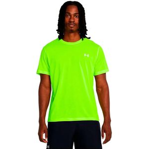 UA - Streaker - T-shirt - Zwart - Katoen/Polyester - Ademend