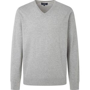 Hackett Cotton Cashmere V Neck Sweater Grijs XL Man