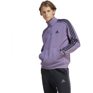 Adidas Essentials Fleece 3 Stripes Sweatshirt Paars XL / Regular Man