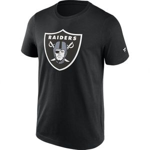 Fanatics Las Vegas Raiders Primary Logo Graphic Short Sleeve T-shirt Grijs L Man