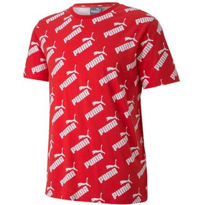 Puma Amplified Allover Print T-shirt Met Korte Mouwen