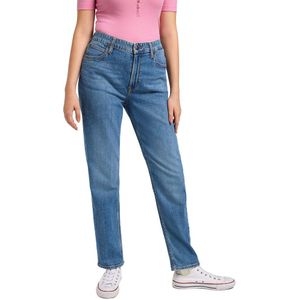 Lee Carol Straight Fit Jeans Blauw 24 / 31 Vrouw