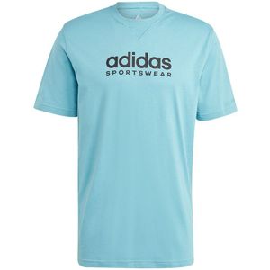 Adidas All Szn Short Sleeve T-shirt Blauw 2XL / Regular Man