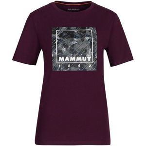 Mammut Graphic Short Sleeve T-shirt Zwart XS Vrouw