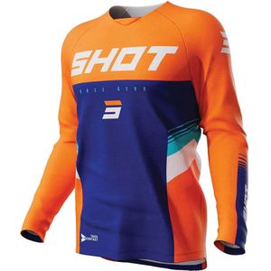 Shot Tracer T-shirt Met Lange Mouwen