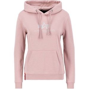 Alpha Industries New Basic G Hoodie Roze L Vrouw