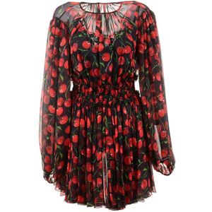 Dolce & Gabbana 746323 Korte Jurk Met Lange Mouwen
