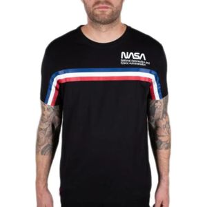 Alpha Industries Nasa Iss T-shirt Met Korte Mouwen