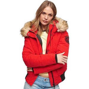 Superdry Everest Bomber Puffer Jacket Rood XL Vrouw