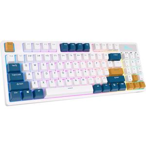 Royal Kludge Rk89 Rgb Lemon Switch Draadloos Mechanisch Toetsenbord Engels