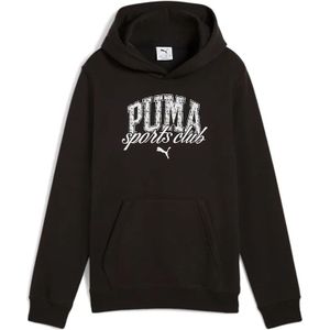 PUMA Hoodie - Grijs - French Terry - Met Capuchon