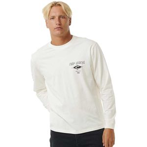 Rip Curl Fade Out Icon T-shirt Met Lange Mouwen