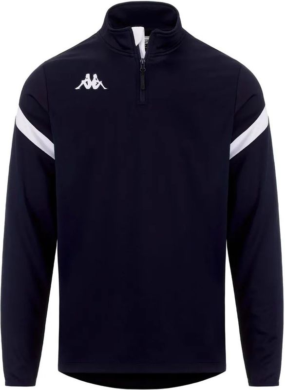 Kappa - Dolvole - Sweatshirt - Halve Rits - Heren - Nauw Aansluitend - 100% Polyester