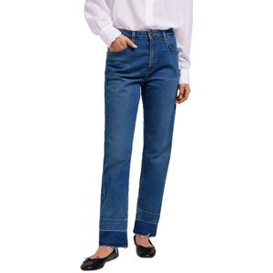 Lee Carol Straight Fit Jeans Blauw 29 / 35 Vrouw