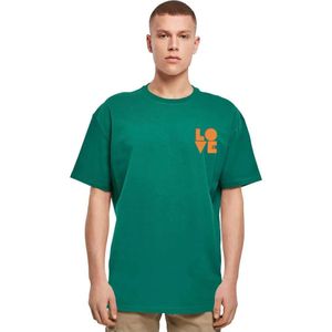 Mc Clothes Hugs & Love Love Heavy Oversized T-shirt Met Korte Mouwen