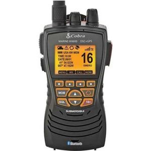 Cobra Marine - MRHH600 - VHF GPS-radio - Handheld