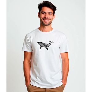 Kruskis Whale Tribal Eco T-shirt Met Korte Mouwen