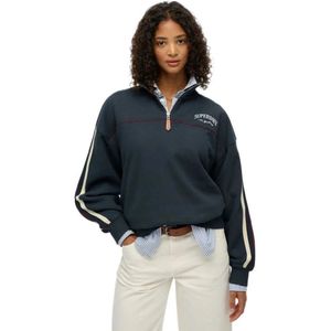 Superdry Country Club Tape Half Rits Trui