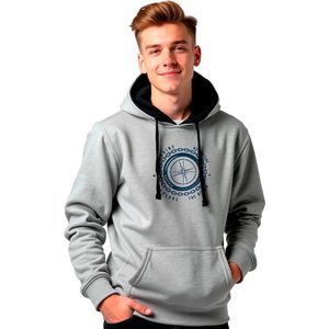Kruskis Compass Two-colour Hoodie