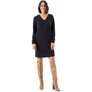 Garcia H30286 Long Sleeve Short Dress Zwart S Vrouw