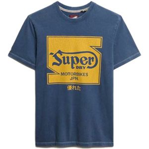 Superdry - Auto Logo Relaxed Fit - T-shirt - Korte Mouwen