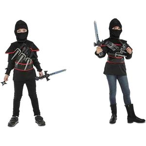 Viving Costumes I Want To Be A Ninja Kids Custom Zwart 3-5 Years