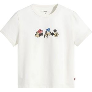 Levi´s ® ©disney Mickey Minnie Goofy T-shirt Met Korte Mouwen