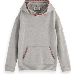 Scotch & Soda Relaxed Fit Embroidered Hoodie