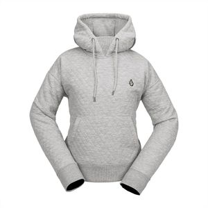 Volcom V.co Air Layer Thermal Hoodie Grijs M Vrouw