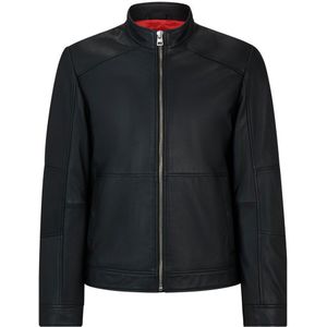 Hugo Lokis2 10257422 Leather Jacket Zwart L Man