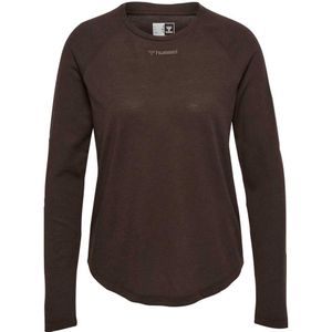 Hummel Mt Vanja Long Sleeve T-shirt Bruin XS Vrouw