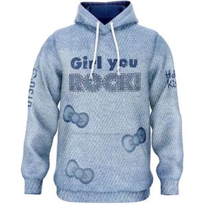 Otso Hello Kitty Denim Hoodie