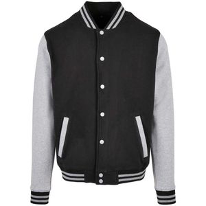 Build Your Brand Basic College Jacket Zwart 4XL Man