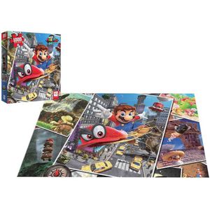 Usaopoly Super Mario Odyssey 1000 Pieces Mario Bros Puzzle Veelkleurig