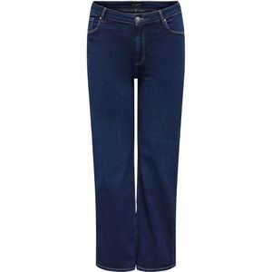 Only Carmakoma Willy Wide Leg Fit High Waist Jeans Blauw 44 / 32 Vrouw