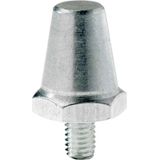 Uhlsport - Alu Rugby League - Accessoires voor Voetbalschoenen - Verpakking van 100 stuks