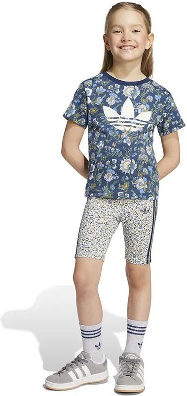 adidas - Originals X Liberty London - Trainingspak - Blauw - Katoen Jersey