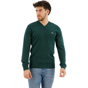 Lacoste Ah1951 V Neck Sweater Groen 3XL Man