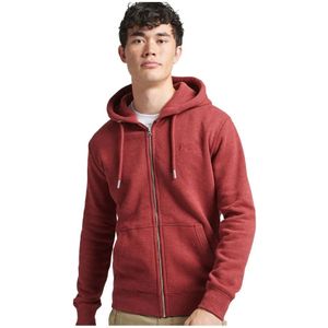 Superdry Vintage Logo Emb Hood Sweatshirt Met Rits