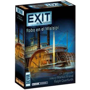 Devir Exit: Robo En El Mississippi Board Game Veelkleurig