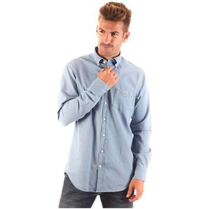Gant Indigo Overhemd Met Lange Mouwen